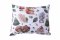 Children's premium herbal pillow large - Pattern: D02 Foxes in the forest
