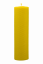Beeswax candle, Hand rolled - width 60mm - Height of candle: 133 mm