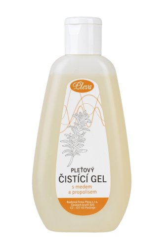Pleťový čisticí gel s medem a propolisem