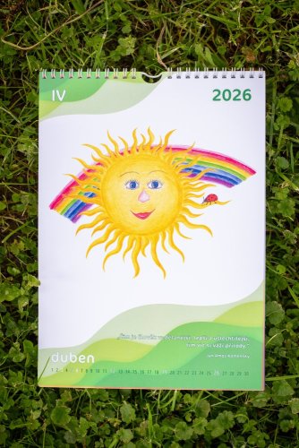 Sluníčkový kalendář 2026 - Hana Foff Plevová