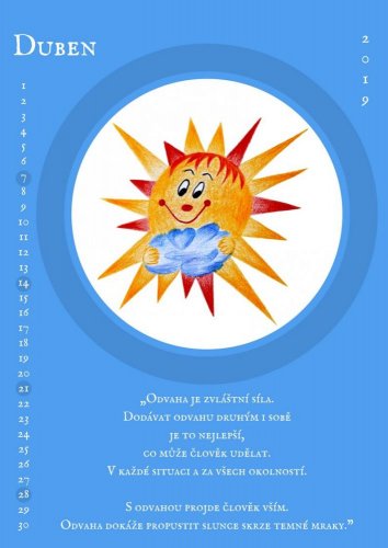 Sun Calendar 2019 - Hana Foff Plevová