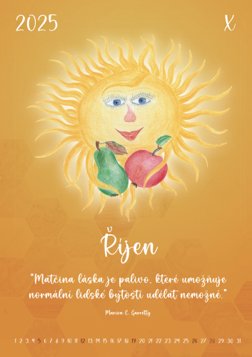 Sun Calendar 2025 - Hana Foff Plevová