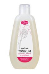 Facial tonic with aloe vera, honey, and propolis
