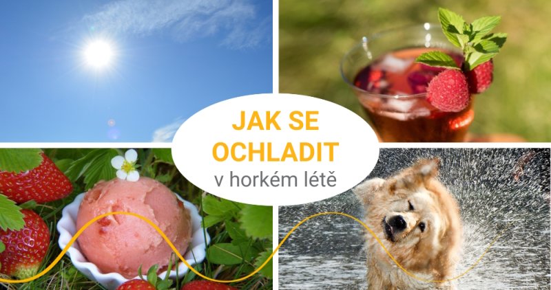 Horko? Čtyři tipy, jak se zdravě ochladit