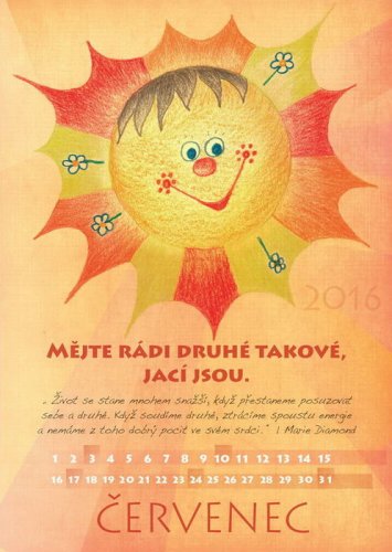 Sluníčkový kalendář 2016 - Hana Foff - Plevová