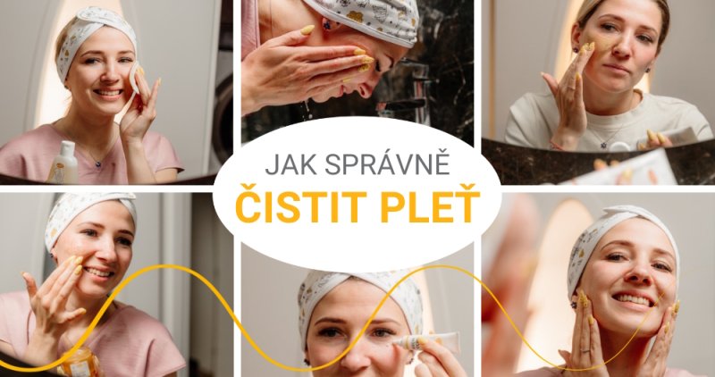 Jak správně čistit pleť?
