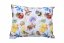 Children's premium herbal pillow large - Pattern: D02 Foxes in the forest