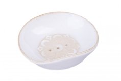 Ceramic soap dish oval
