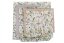Advantageous packaging: beeswax bag and two beeswax wraps - meadow