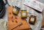 Geschenkbox mit Honig - Propolis, Kakaobohnen und Sanddorn in Honig