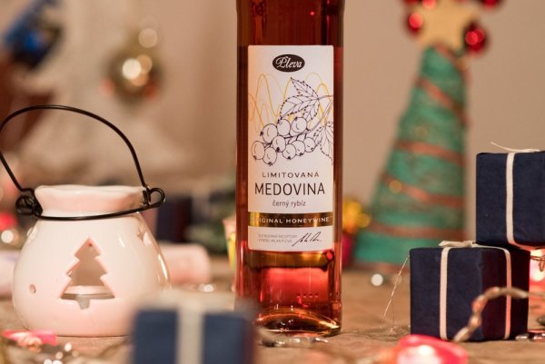 Honigwein mit schwarzen Johannisbeeren 0,5l - limitierte Serie