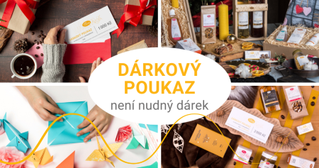 Dárkový poukaz rozhodně není nudný dárek