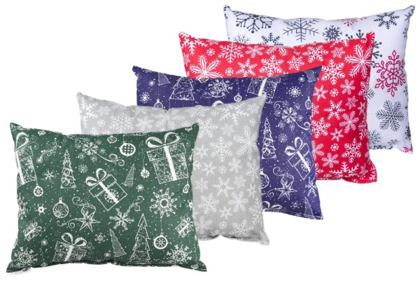 Zimní bylinný polštářek - Velikost bylinného polštářku: 23 x 29 cm