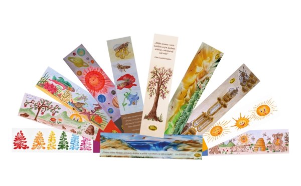 bookmark - design from Hana Foff - design: Blooming tree