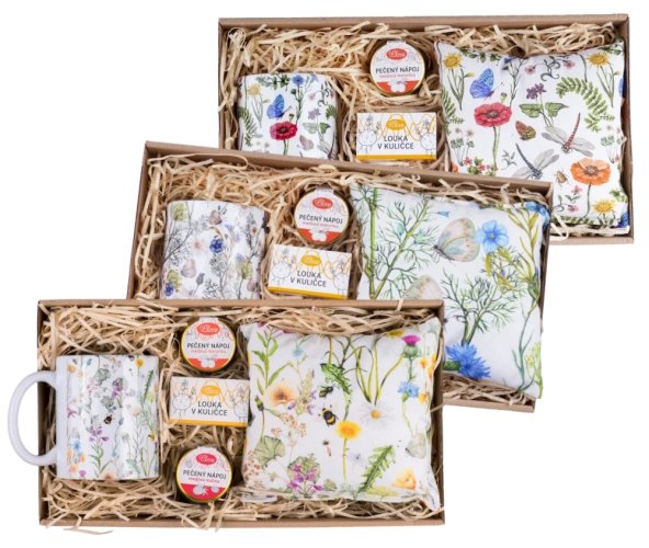 Wiesenträumerei - Kisschen- und Tassenmotiv: Bunte Wiese