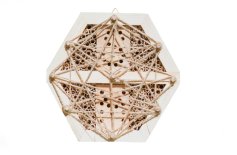 Insect hotel for wild bees - hexagon
