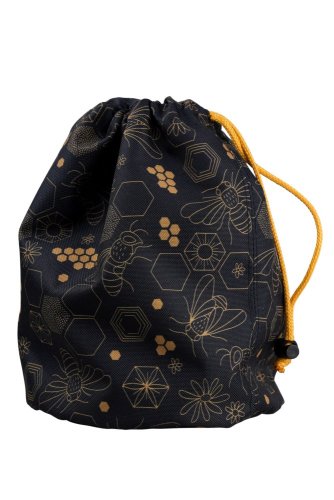 Fabric Cosmetic Organizer Bag, various patterns - Pattern: Meadow