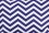 Blue and white zigzag stripes