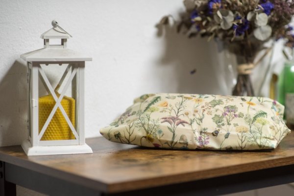 Beeswax-bag 35x38 cm - meadow