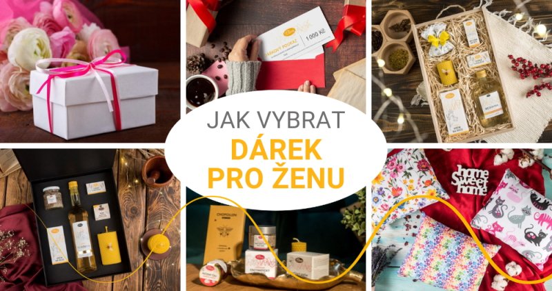 Jak vybrat dárek pro ženu