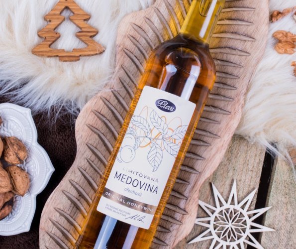 Vánoční degustační výběr medovin Pleva