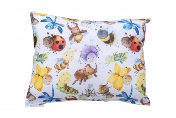 Children's premium herbal pillow large - Pattern: D01 Hmyz