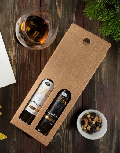 Gift Box for two Bottles of Mead wine