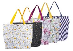 Washable bag made of durable material, various patterns