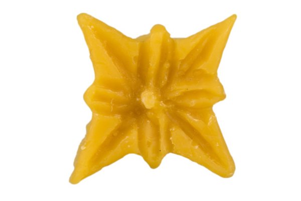 Schwimmende Weihnachtskerzen aus Bienenwachs - Stücke: 1 St.