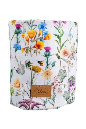 Fabric Cosmetic Organizer Bag, various patterns - Pattern: Peonies