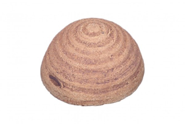 Ceramic decoration for house and garden - bee hive - Beehive size: big - Durchmesser 7 cm, Höhe 4 cm