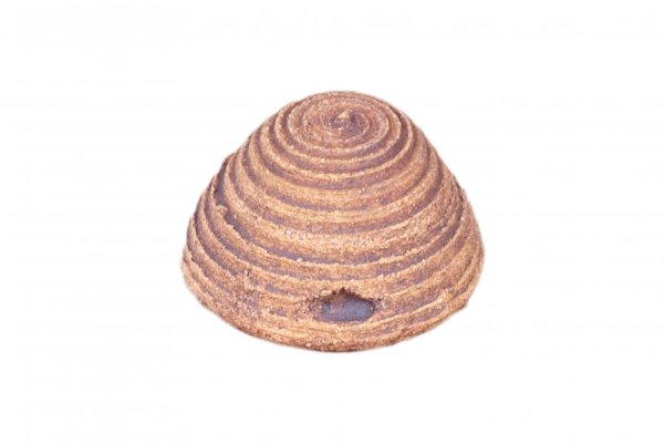 Ceramic decoration for house and garden - bee hive - Beehive size: big - Durchmesser 7 cm, Höhe 4 cm