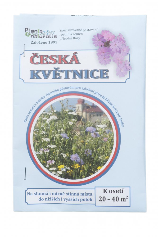 Pleva - osivo Česká květnice - luční trvalky, 40 g