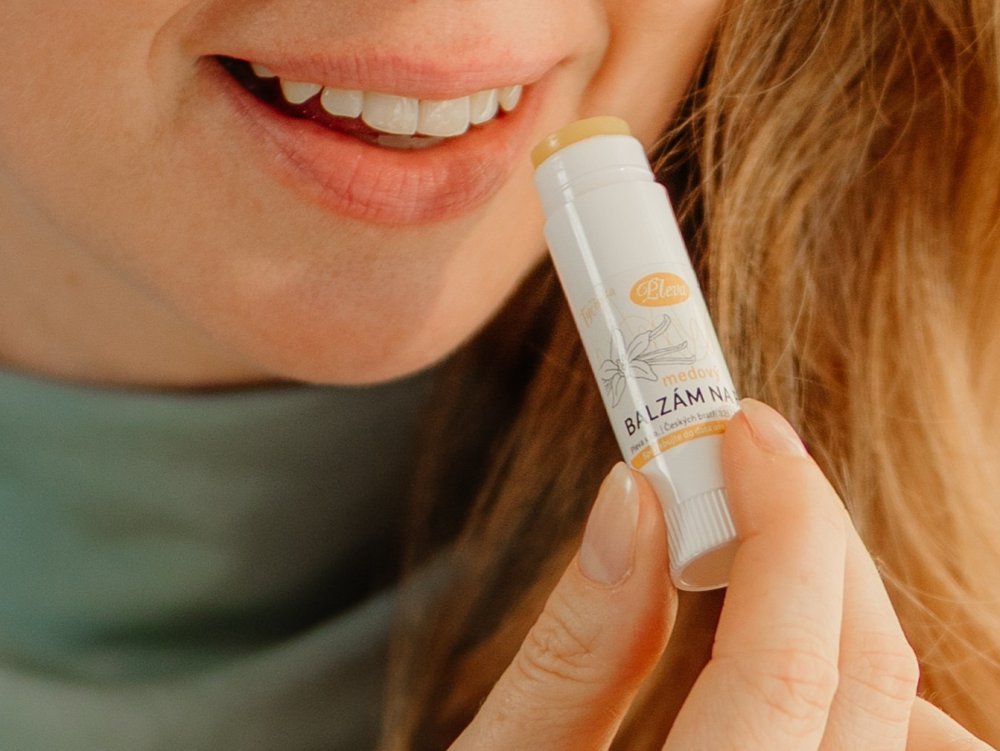 Péče o rty v zimě i v létě, Medový balzám na rty s příchutí vanilky, Pleva