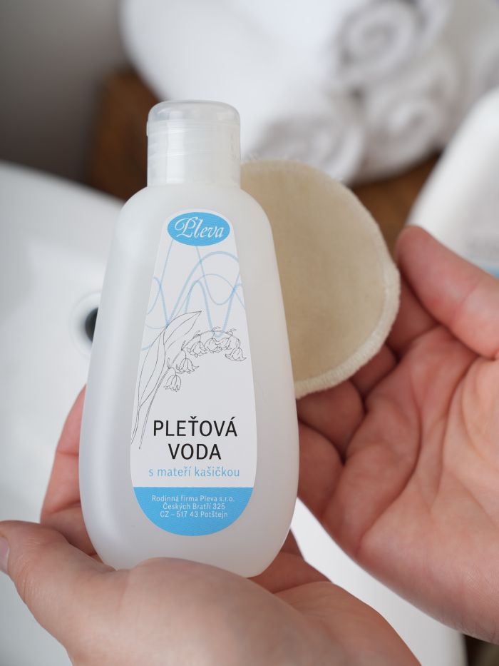 Pleťová voda s mateří kašičkou, Pleva