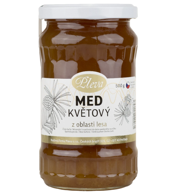 Med lesní Pleva 500 g Pleva