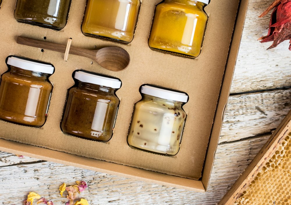Degustace - zážitek pro celou rodinu, dárková sada medů Pleva