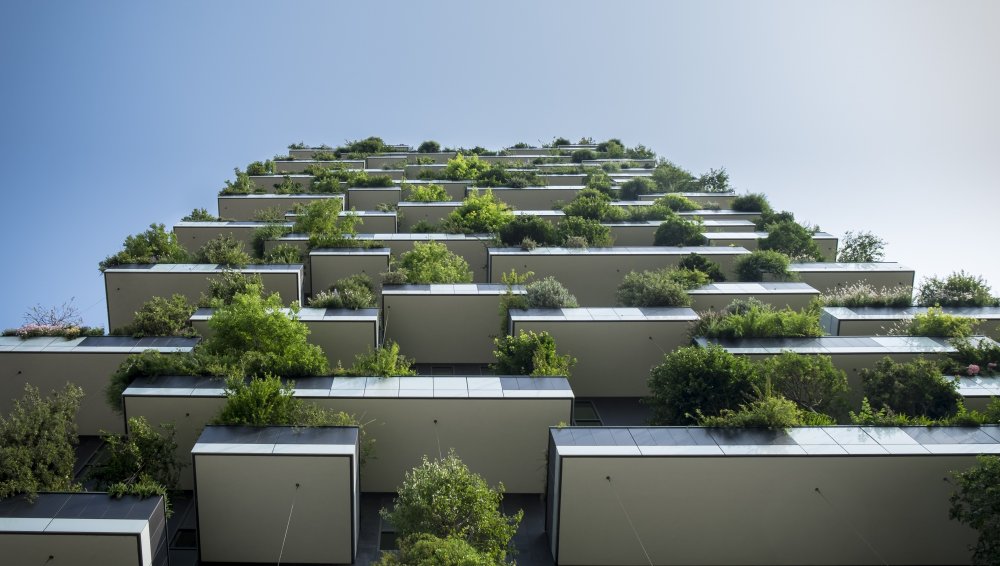 zeleň na balkonech funguje jako klimatizace