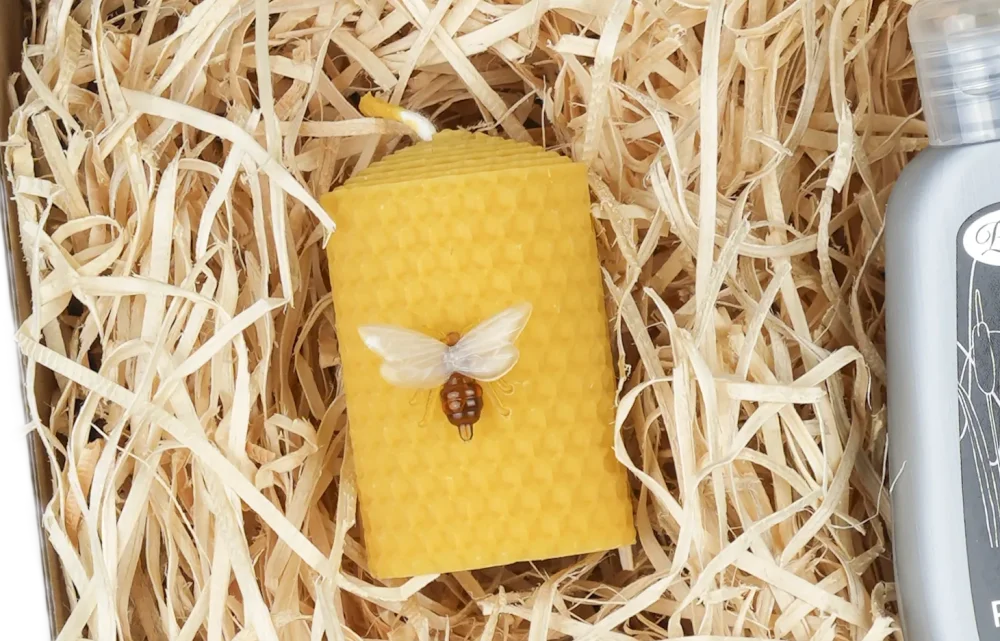 Dárková sada Včelí péče pro muže, Pleva