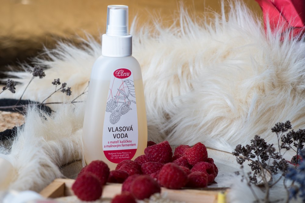  Hair lotion with royal jelly and raspberry enzyme, Pleva