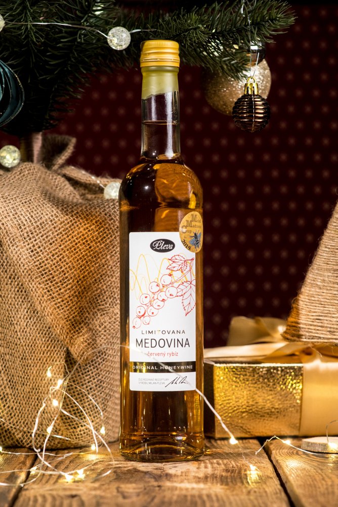 Degustační výběr medovin, Jiskřivá medovina s červeným rybízem, Pleva