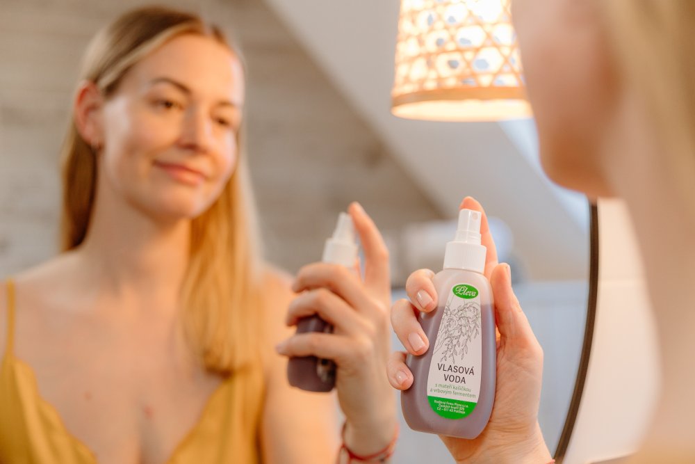 Vlasová voda s&nbsp;mateří kašičkou a vrbovým fermentem