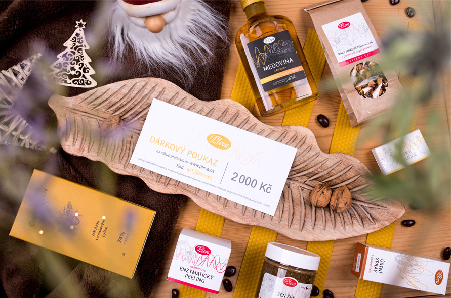 Vánoční dárkový poukaz Pleva