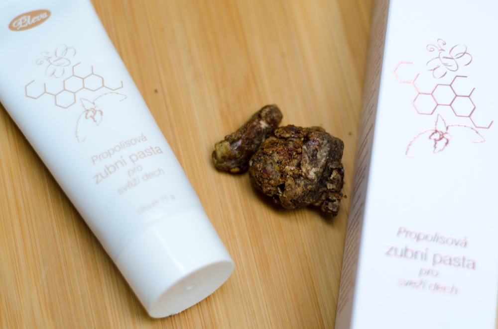 zubní pasta přírodní pleva propolis