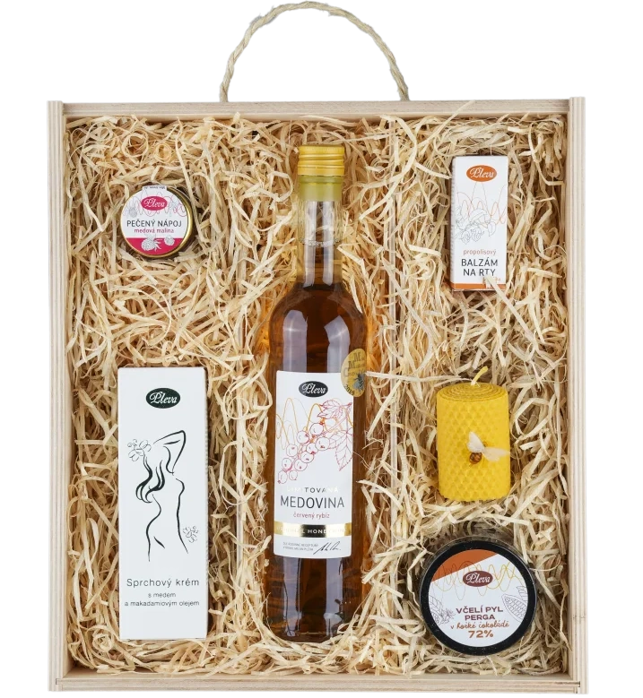 Vánoční dárkové sady, Medová sada pro chvilky pohody, pleva