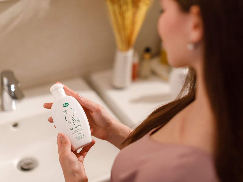 Šampon s medem pro krásné vlasy Pleva