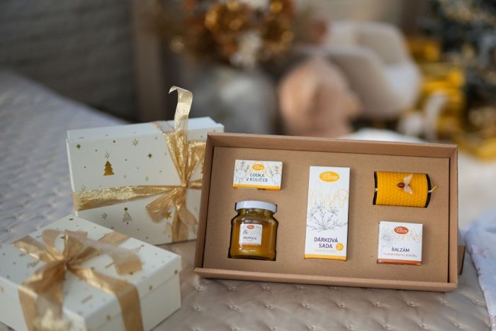 Dárková sada Pozdrav od včel, Pleva