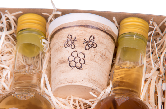 Chráněné dílny Kopeček keramický pohárek na medovinu - Pleva