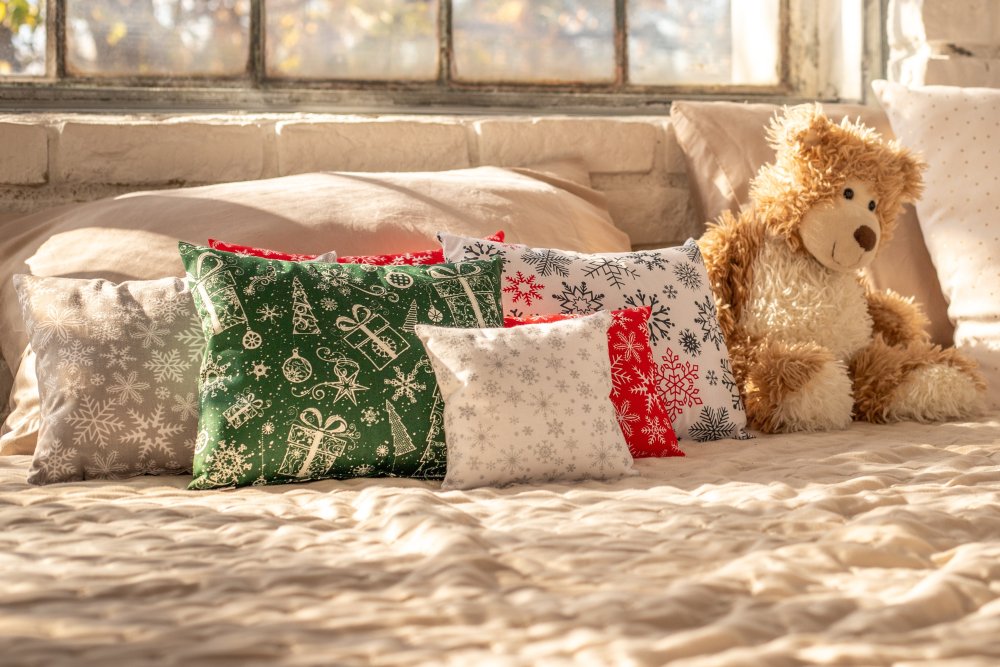 Vánoční bylinkové polštářky Pleva