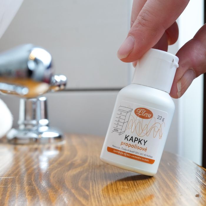 Propolisové kapky - tinktura 22 g Pleva